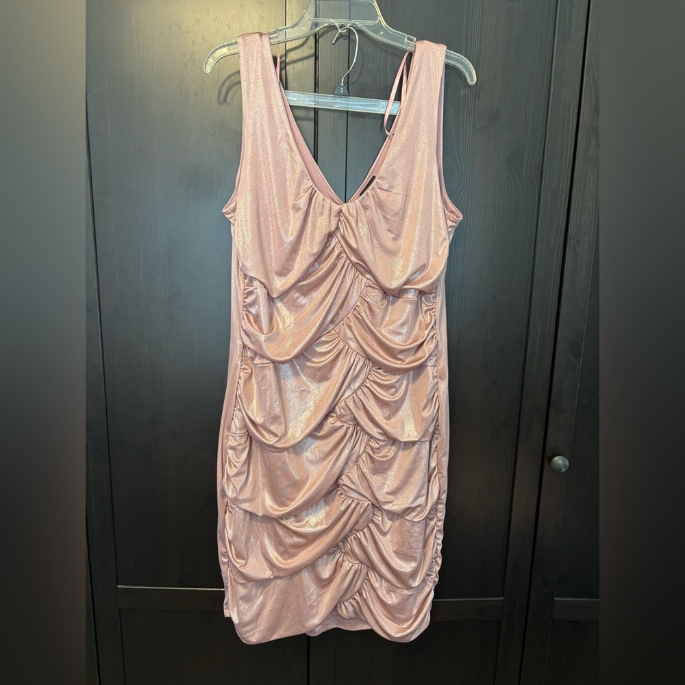 Torrid pink date night dress